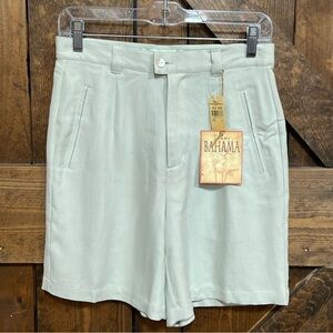 NWT Silk Tommy Bahama High-Rise Tailored Shorts 6